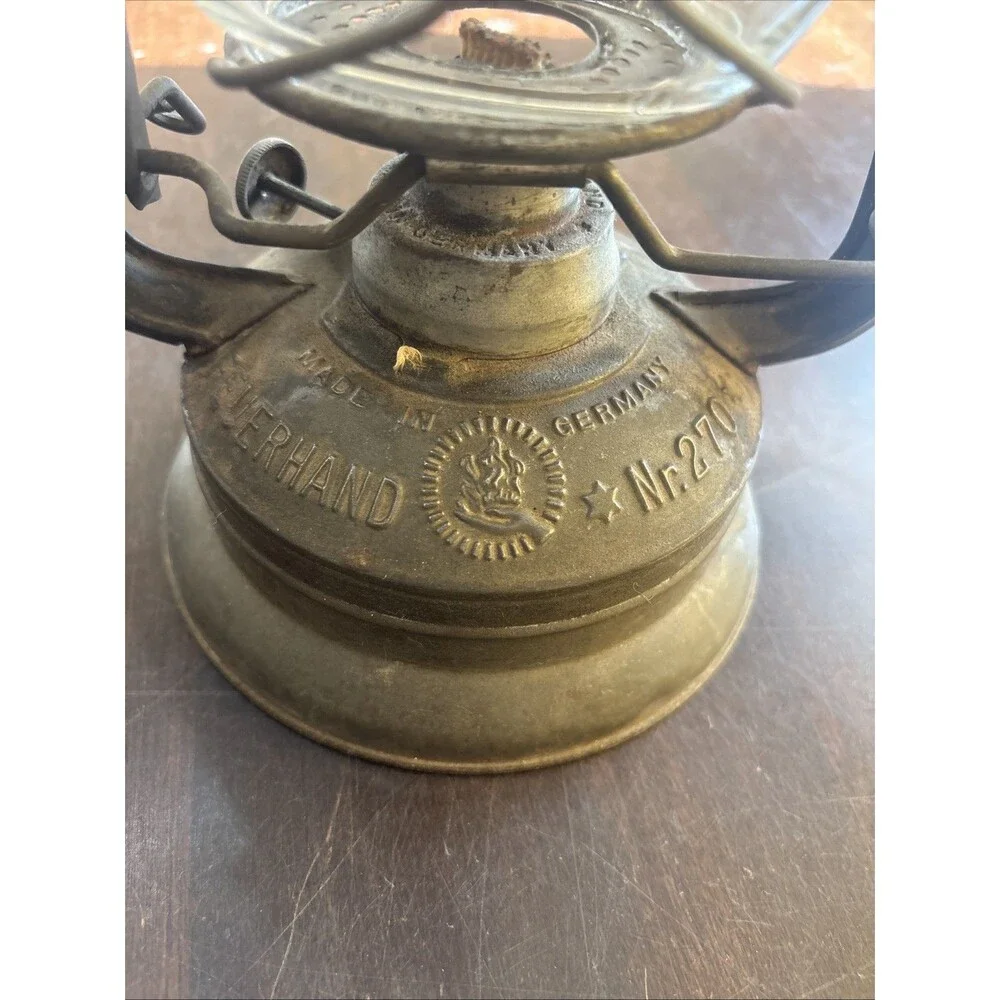 Vintage Old Collectible Feuerhand No.270 Made Germany Kerosene Lantern Oil Lamp
